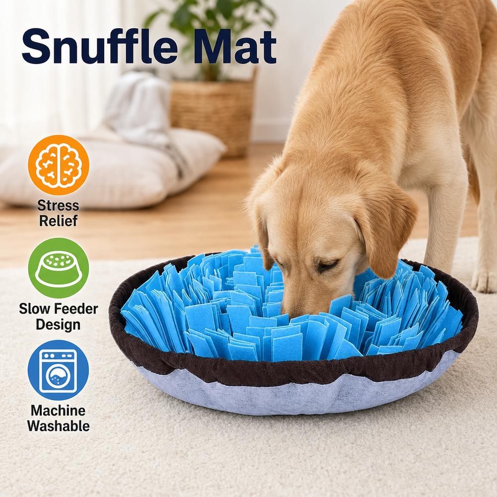 Dog Puzzle Feeder Toy - Interaktywna mata do zabawy dla psów,