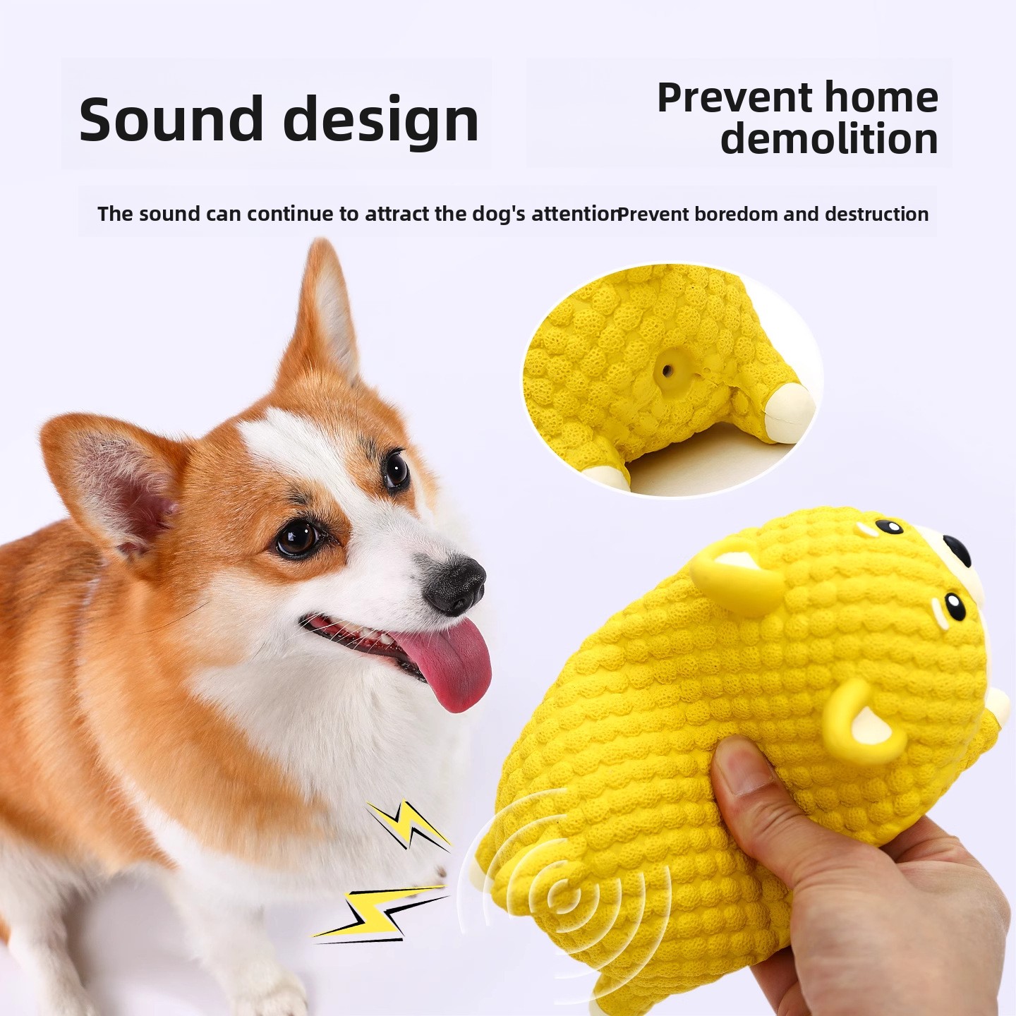 Piszcząca lateksowa zabawka dl – Interactive Squeaky Plush Dog Toy recenzja i cena