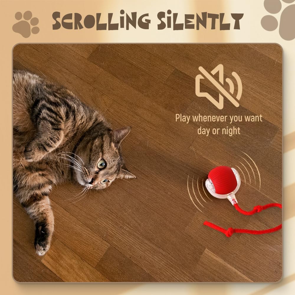 Interaktywna piłka dla psa 202 – Automatic Moving Dog Ball recenzja i cena